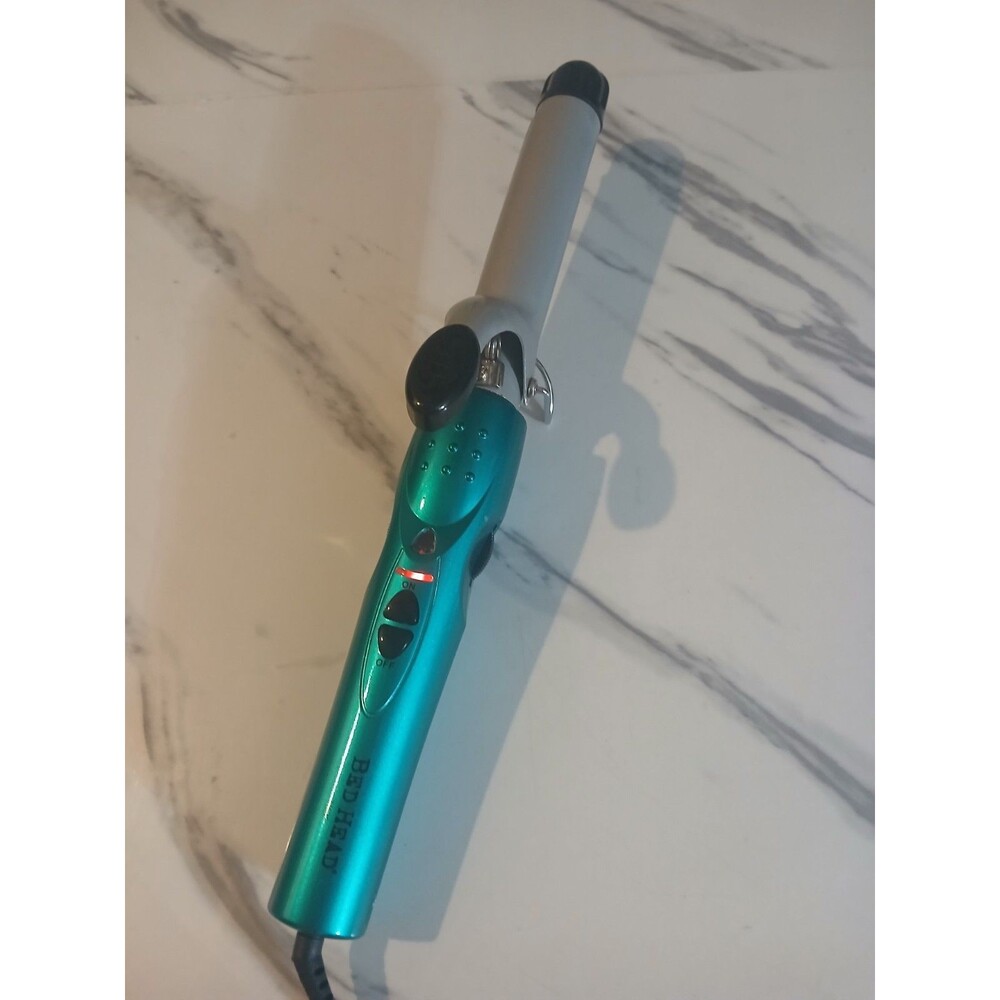 Bed Head TIGI Curling Wand 1” Teal Model BH115 Hair Styler Tool Glam